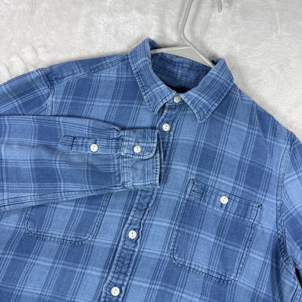 Polo Ralph Lauren Plaid Flannel Button-Down Shirt Mens Size X-Large Relaxed Fit